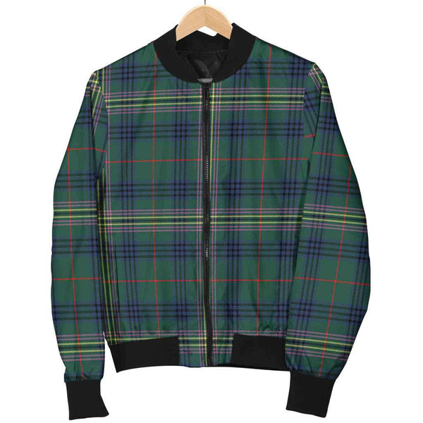Scottish Kennedy Modern Clan Tartan Bomber Jacket Tartan Plaid 1