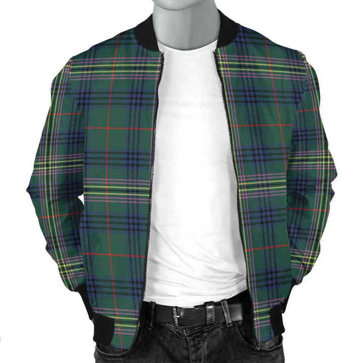 Scottish Kennedy Modern Clan Tartan Bomber Jacket Tartan Plaid 2