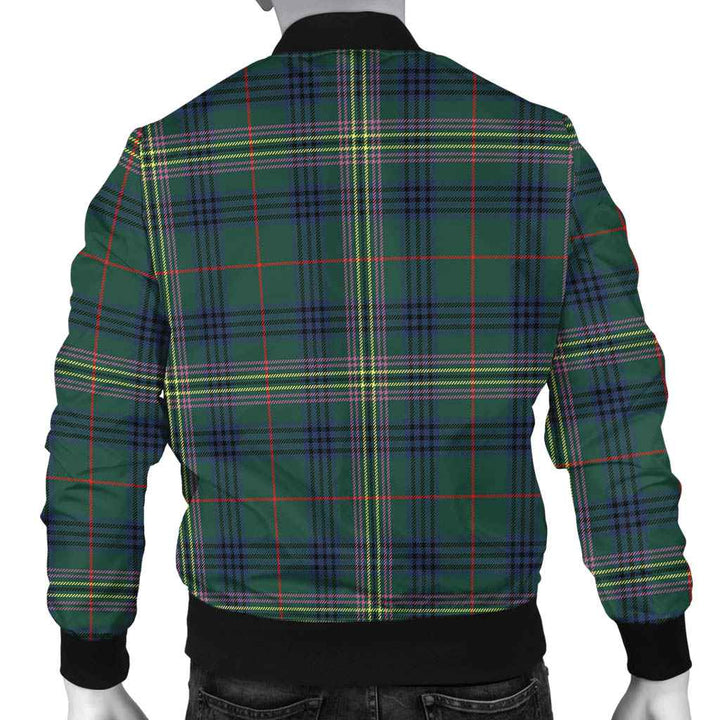 Scottish Kennedy Modern Clan Tartan Bomber Jacket Tartan Plaid 3