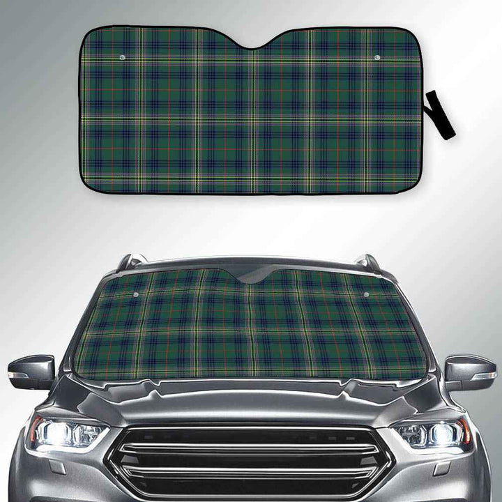 Scottish Kennedy Modern Clan Tartan Car Windshield Sun Shade Tartan Plaid 2