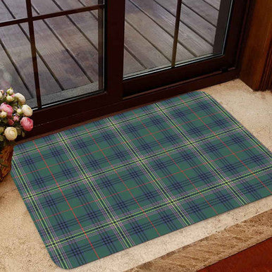 Scottish Kennedy Modern Clan Tartan Door Mat Tartan Plaid 1