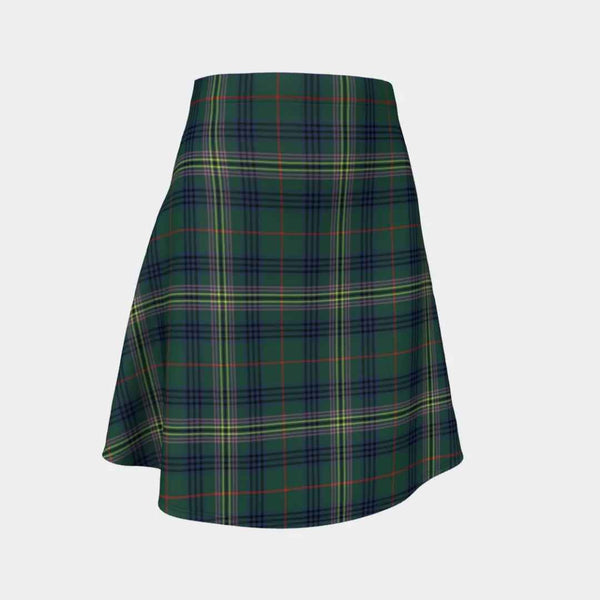 Scottish Kennedy Modern Clan Tartan Flare Skirt Tartan Plaid 1