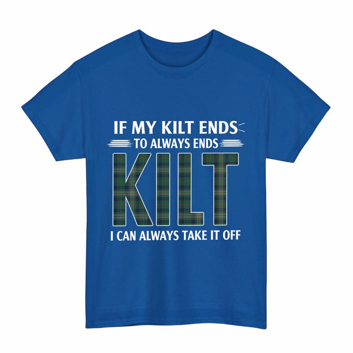 Scottish Kennedy Modern Clan Tartan Kilt Pride T-Shirt Tartan Plaid Royal Color