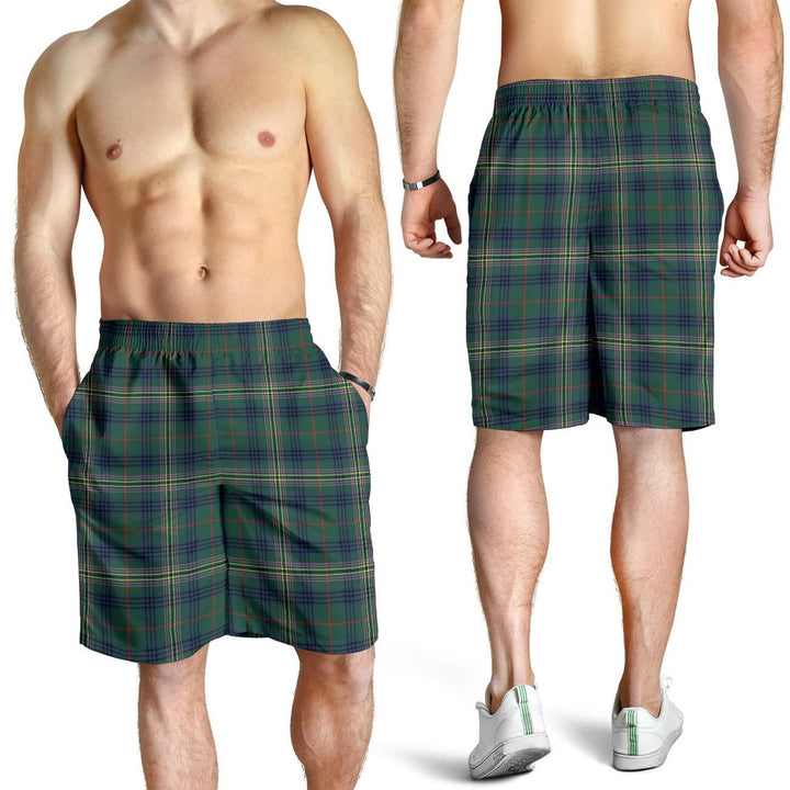 Scottish Kennedy Modern Clan Tartan Men's Shorts