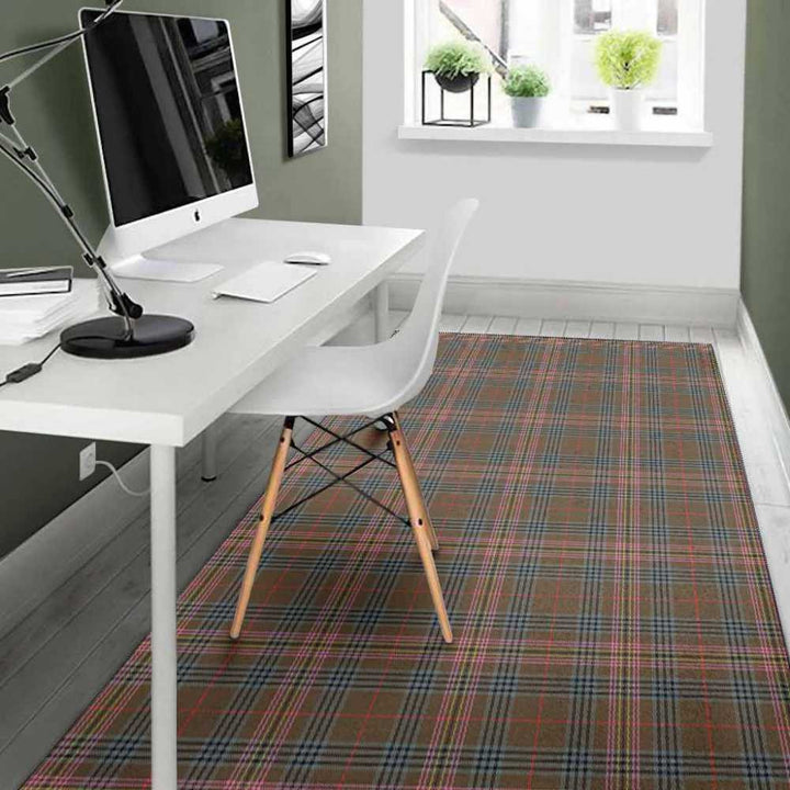 Scottish Kennedy Weathered Clan Tartan Area Rug Tartan Plaid 4
