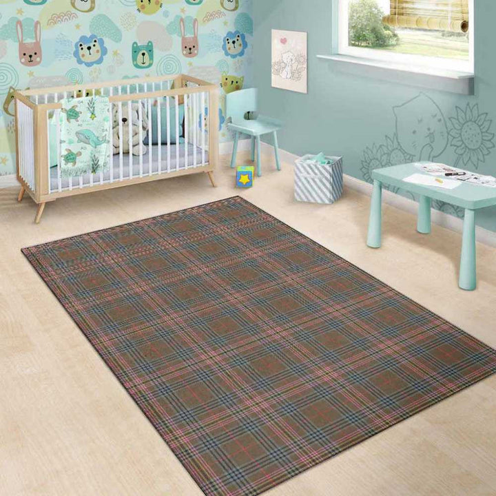 Scottish Kennedy Weathered Clan Tartan Area Rug Tartan Plaid 5