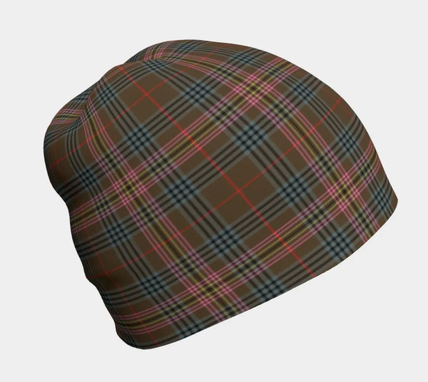 Scottish Kennedy Weathered Clan Tartan Beanie 1 Tartan Plaid