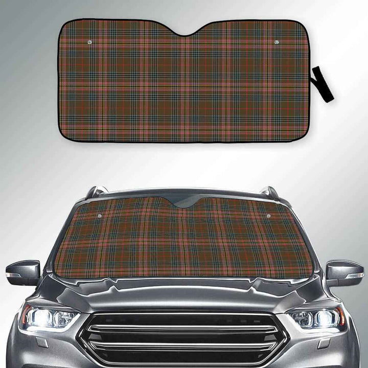 Scottish Kennedy Weathered Clan Tartan Car Windshield Sun Shade Tartan Plaid 2