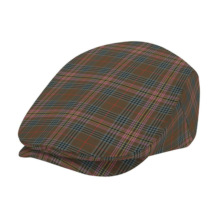 Scottish Kennedy Weathered Clan Tartan Flat Cap Tartan Plaid 2
