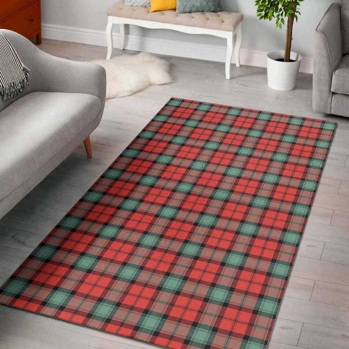 Scottish Kerr Ancient Clan Tartan Area Rug Tartan Plaid 1