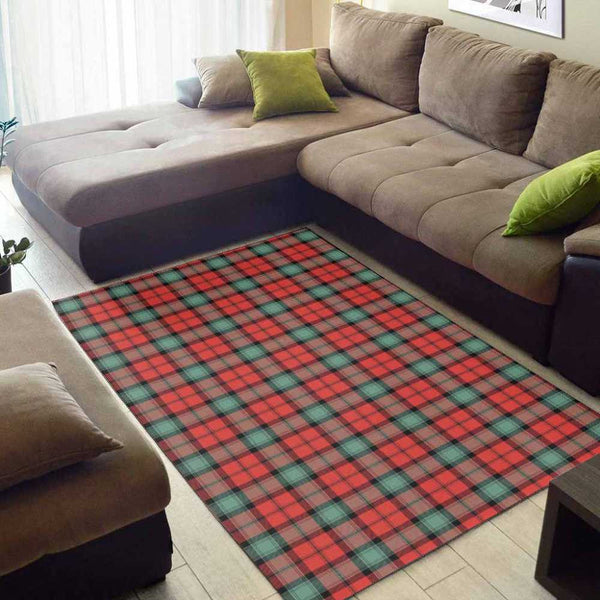Scottish Kerr Ancient Clan Tartan Area Rug Tartan Plaid 2
