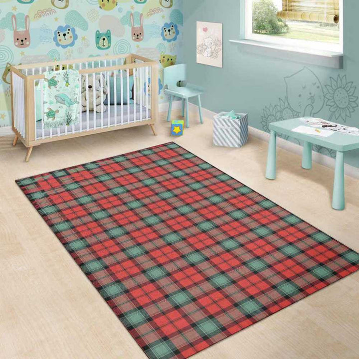 Scottish Kerr Ancient Clan Tartan Area Rug Tartan Plaid 5