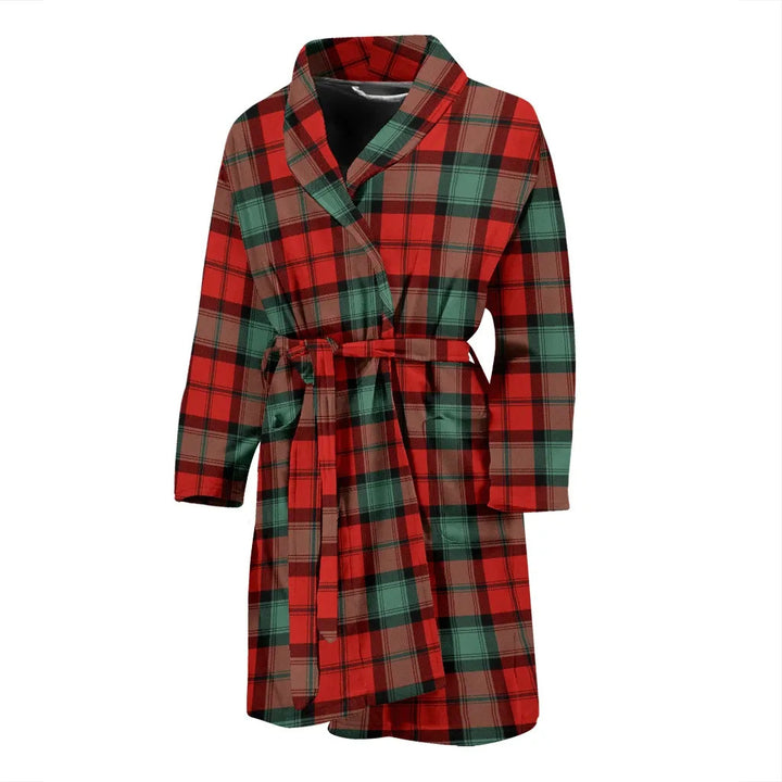 Scottish Kerr Ancient Clan Tartan Bathrobe 1