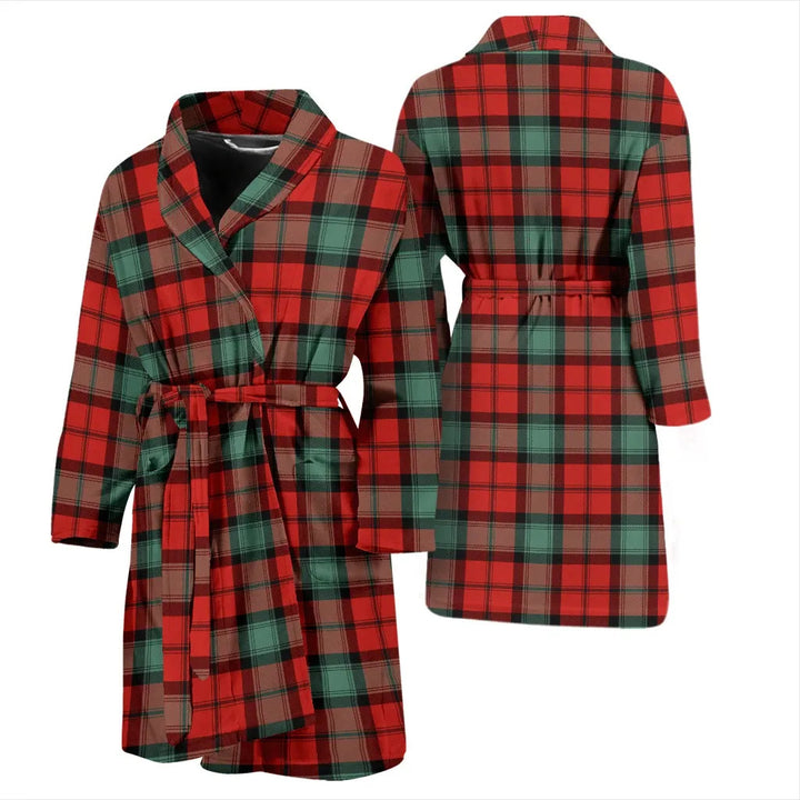 Scottish Kerr Ancient Clan Tartan Bathrobe 3