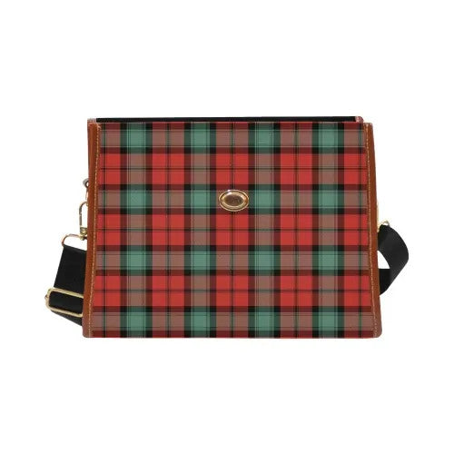 Scottish Kerr Ancient Clan Tartan Waterproof Canvas Bag Tartan Plaid 2