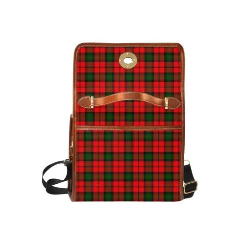 Scottish Kerr Clan Crest Tartan Waterproof Canvas Bag Tartan Plaid 6