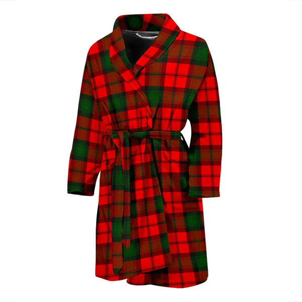Scottish Kerr Modern Clan Tartan Bathrobe 2