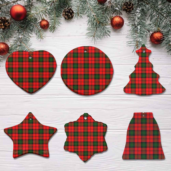 Scottish Kerr Modern Clan Tartan Ceramic Ornament All Tartan Plaid