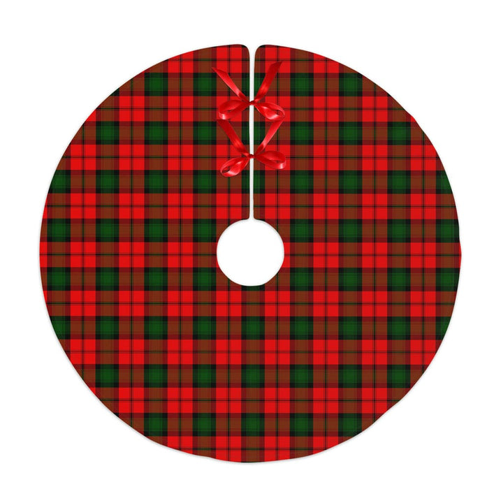 Scottish Kerr Modern Clan Tartan Christmas Tree Skirt No Tassels 1 Tartan Plaid