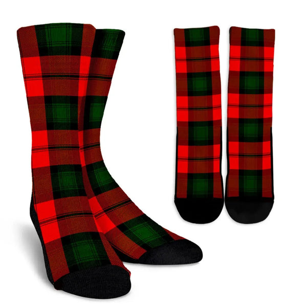 Scottish Kerr Modern Clan Tartan Crew Socks