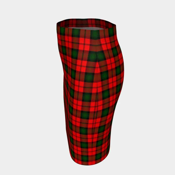 Scottish Kerr Modern Clan Tartan Fitted Skirt Tartan Plaid 2