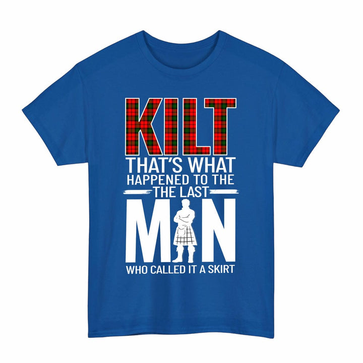 Scottish Kerr Modern Clan Tartan Funny Scotland Kilt T-Shirt Tartan Plaid Royal Color