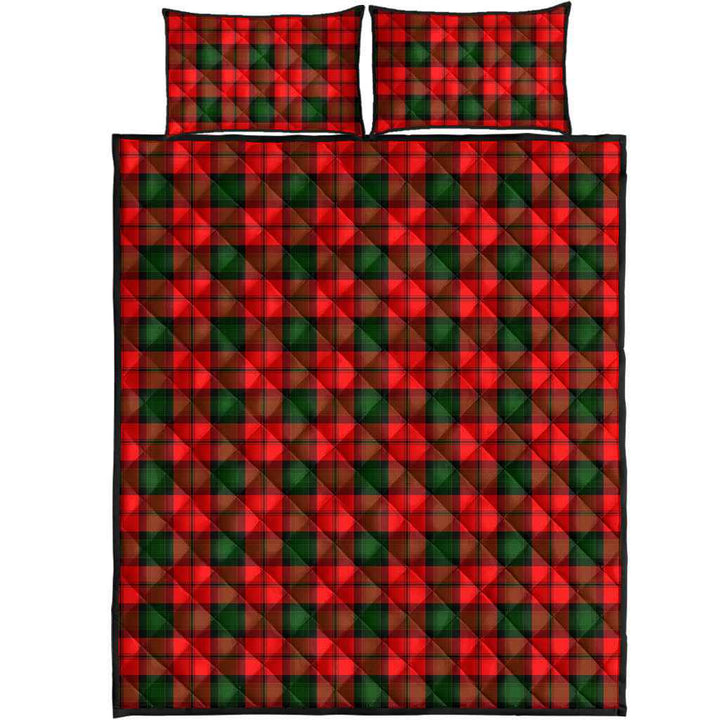 Scottish Kerr Modern Clan Tartan Quilt Bed Set Tartan Plaid 1
