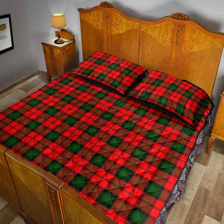 Scottish Kerr Modern Clan Tartan Quilt Bed Set Tartan Plaid 5