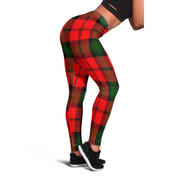 Scottish Kerr Modern Clan Tartan Women Leggings Tartan Plaid 1