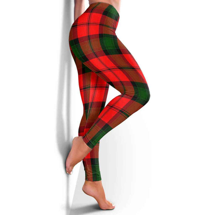 Scottish Kerr Modern Clan Tartan Women Leggings Tartan Plaid 4