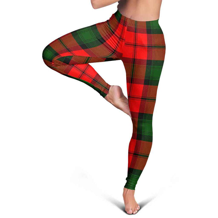 Scottish Kerr Modern Clan Tartan Women Leggings Tartan Plaid 5