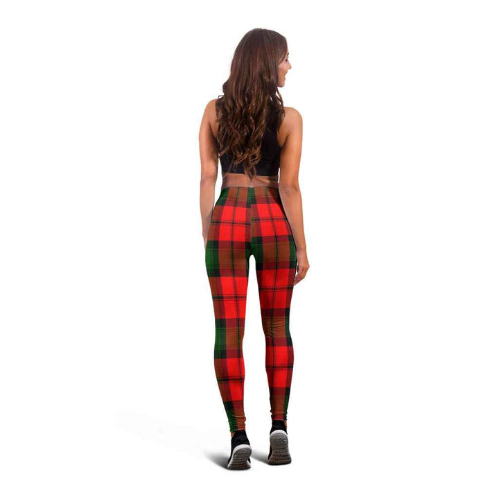 Scottish Kerr Modern Clan Tartan Women Leggings Tartan Plaid 6