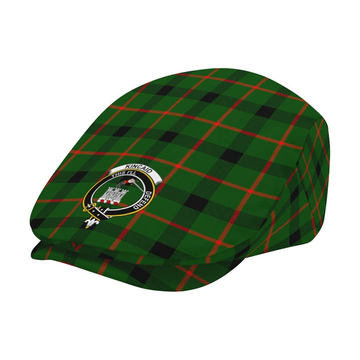Scottish Kincaid Clan Crest Tartan Flat Cap Tartan Plaid 2