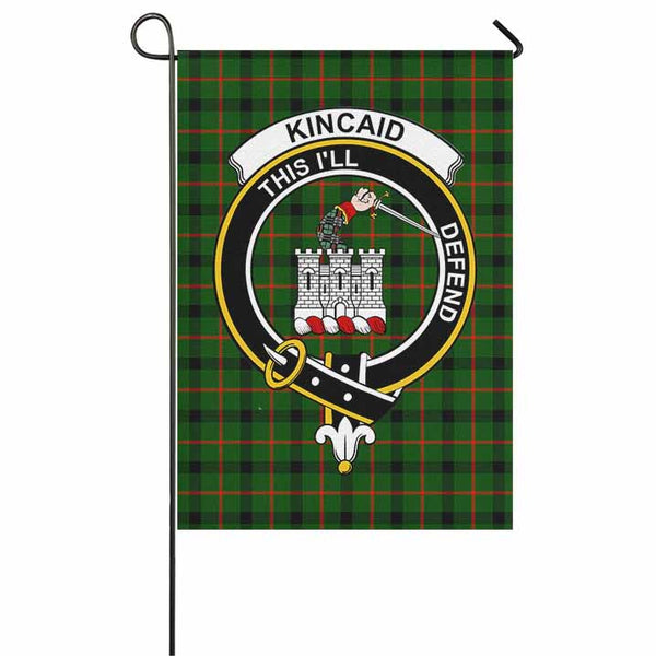 Scottish Kincaid Clan Crest Tartan Garden Flag Tartan Plaid 1