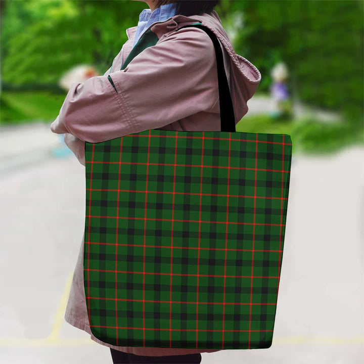 Scottish Kincaid Modern Clan Tartan Canvas Bag With Shoulder Strap Tartan Plaid 2