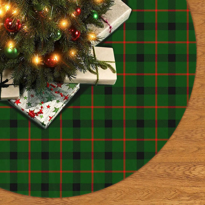 Scottish Kincaid Modern Clan Tartan Christmas Tree Skirt No Tassels 2 Tartan Plaid