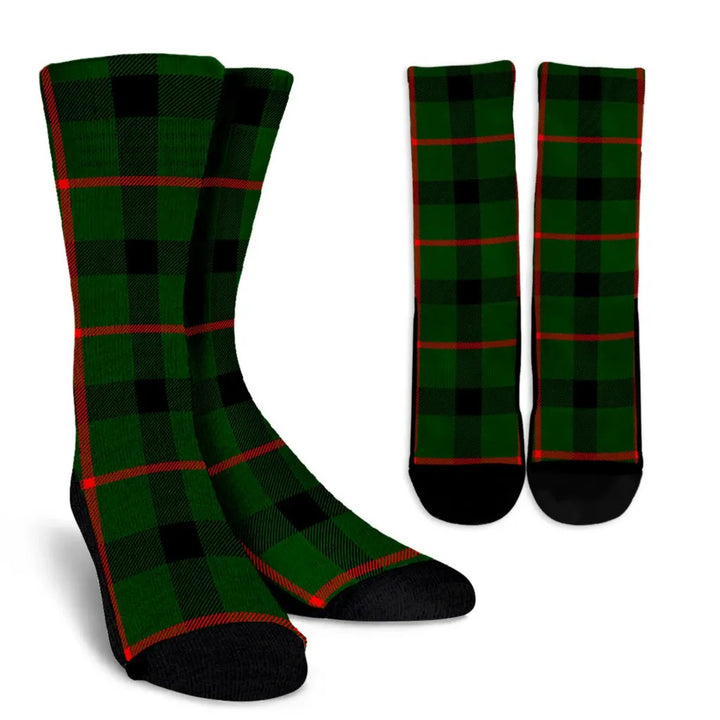 Scottish Kincaid Modern Clan Tartan Crew Socks