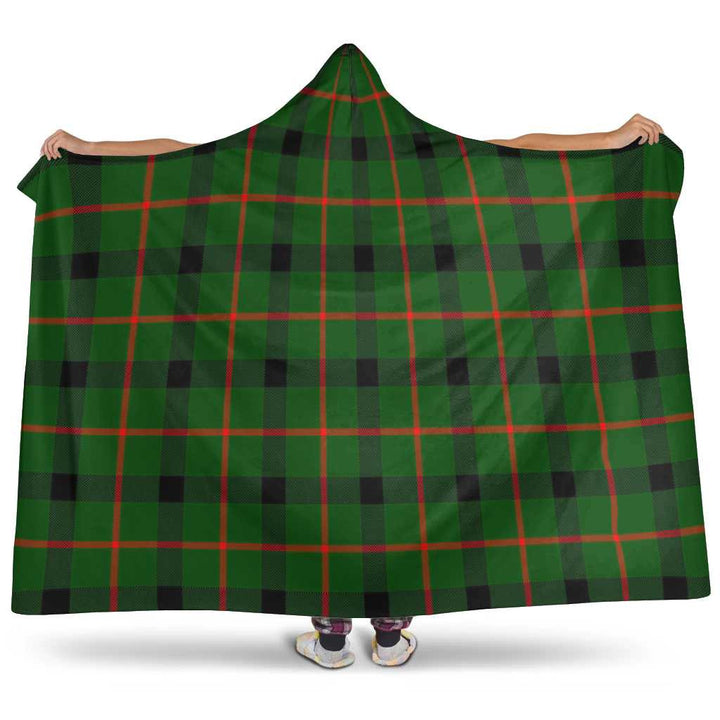 Scottish Kincaid Modern Clan Tartan Hooded Blanket Tartan Plaid 1