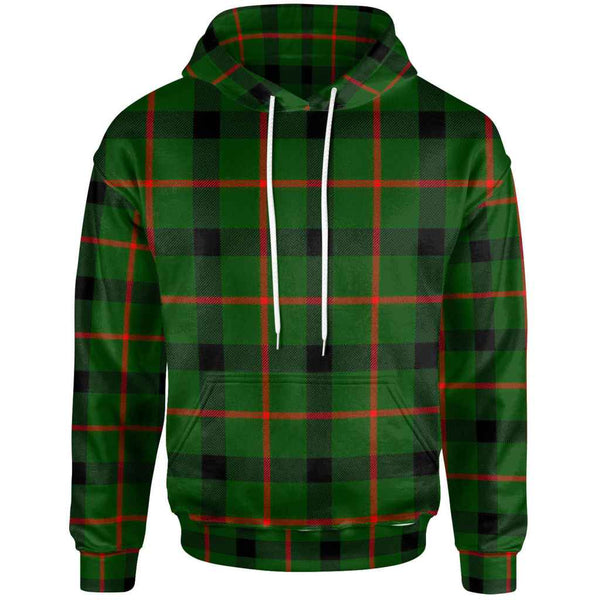 Scottish Kincaid Modern Clan Tartan Hoodie Front Side Tartan Plaid
