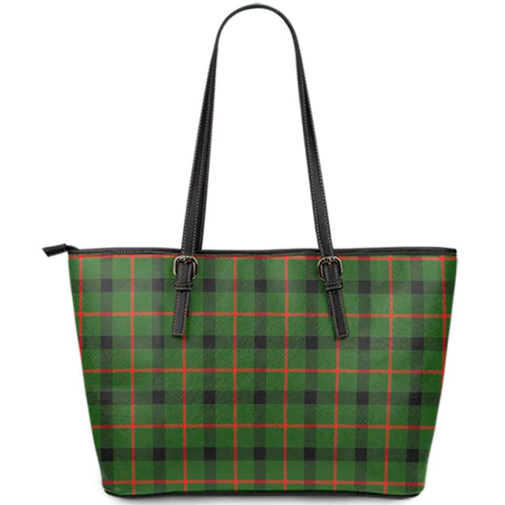 Scottish Kincaid Modern Clan Tartan Leather Tote Tartan Plaid