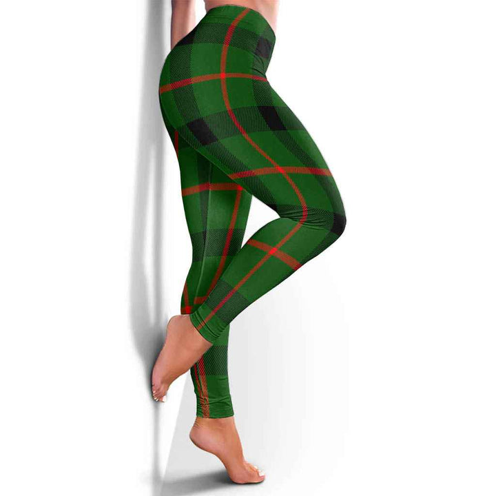 Scottish Kincaid Modern Clan Tartan Women Leggings Tartan Plaid 4