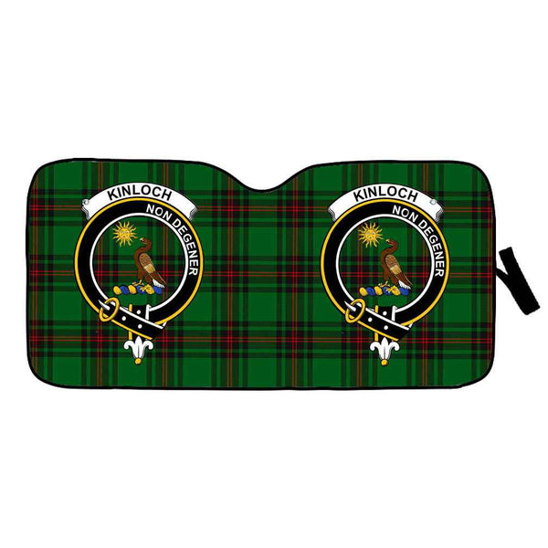 Scottish Kinloch Clan Crest Tartan Car Windshield Sun Shade Tartan Plaid 1