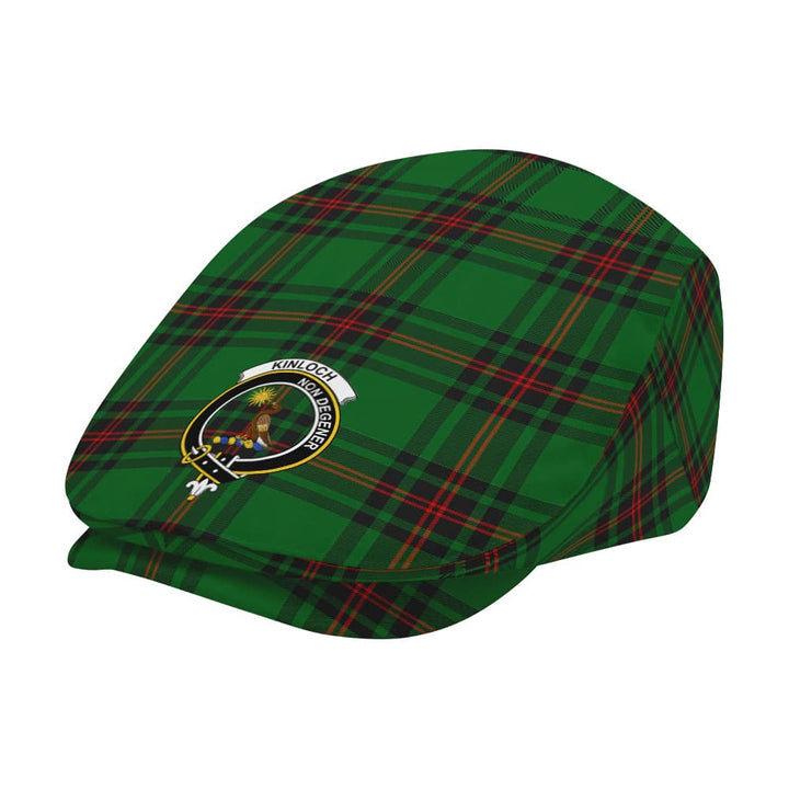 Scottish Kinloch Clan Crest Tartan Flat Cap Tartan Plaid 2
