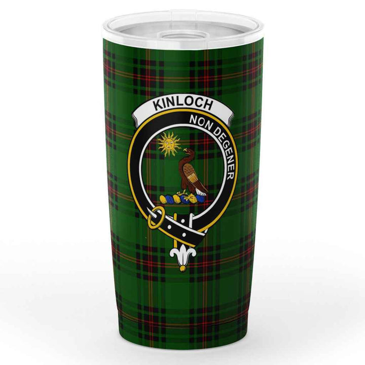 Scottish Kinloch Clan Crest Tartan Insulated Tumbler Tartan Plaid 1