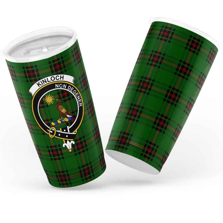 Scottish Kinloch Clan Crest Tartan Insulated Tumbler Tartan Plaid 3