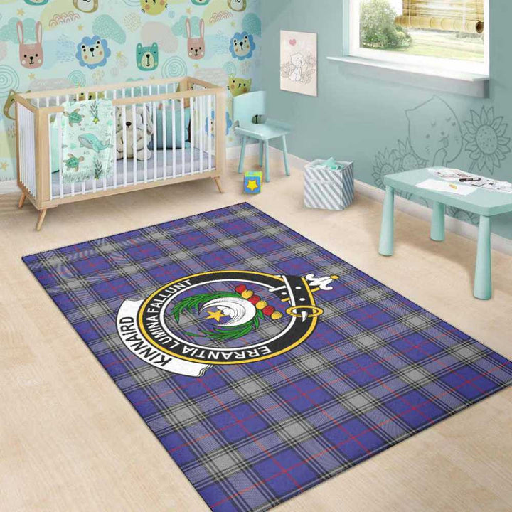 Scottish Kinnaird Clan Crest Tartan Area Rug Tartan Plaid 5