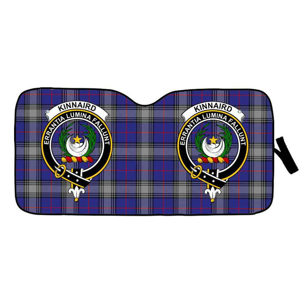Scottish Kinnaird Clan Crest Tartan Car Windshield Sun Shade Tartan Plaid 1