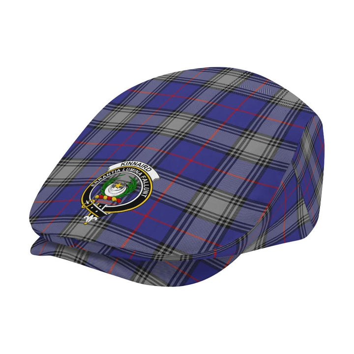Scottish Kinnaird Clan Crest Tartan Flat Cap Tartan Plaid 2