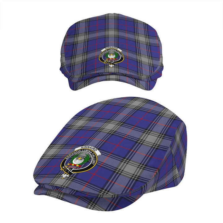 Scottish Kinnaird Clan Crest Tartan Flat Cap Tartan Plaid 5