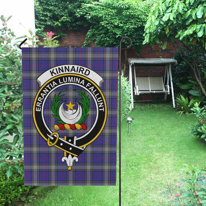 Scottish Kinnaird Clan Crest Tartan Garden Flag Tartan Plaid 2